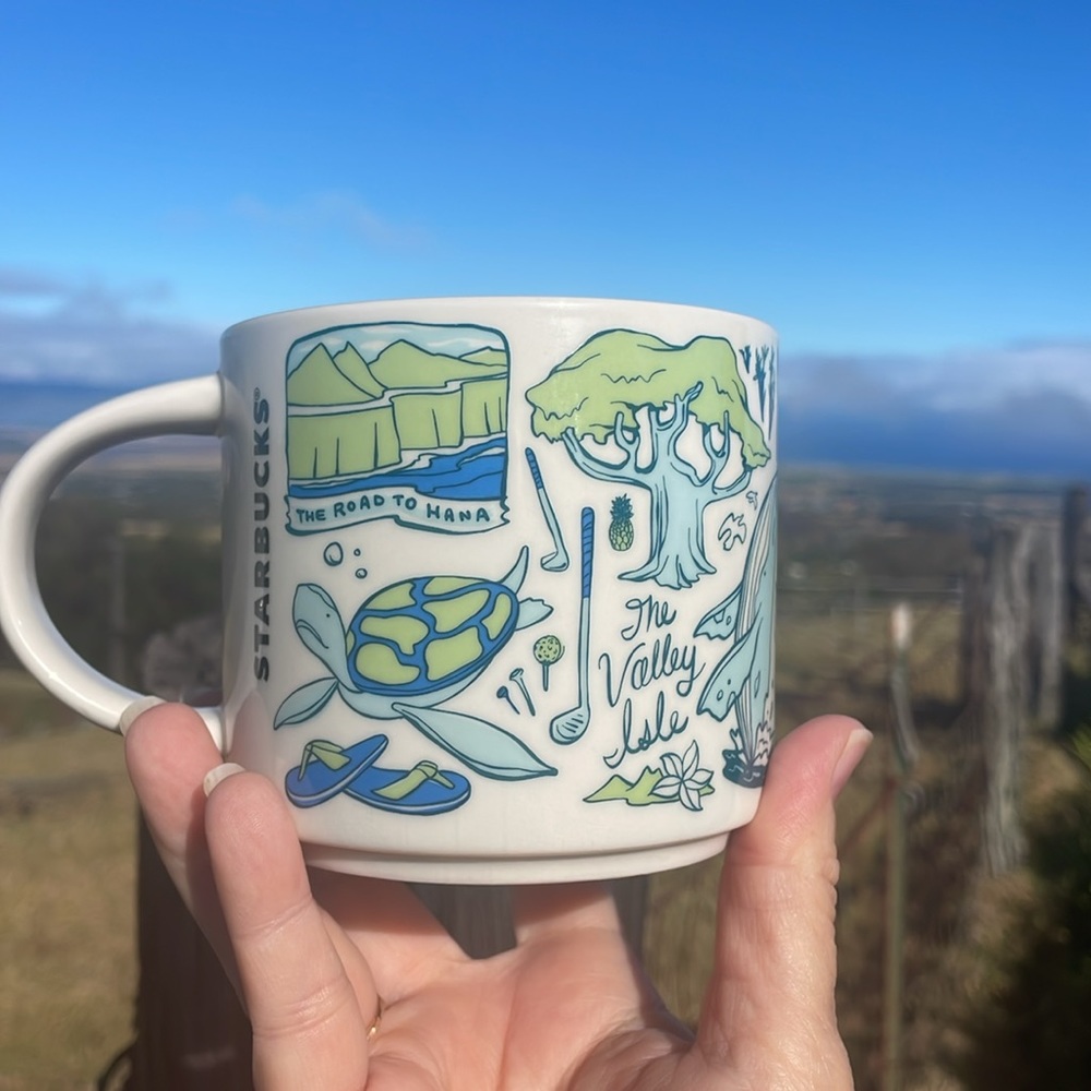 Starbucks MAUI Hawaii  Been There Series Ceramic Cup Mug NIB  Discontinued - Picture 4 of 6